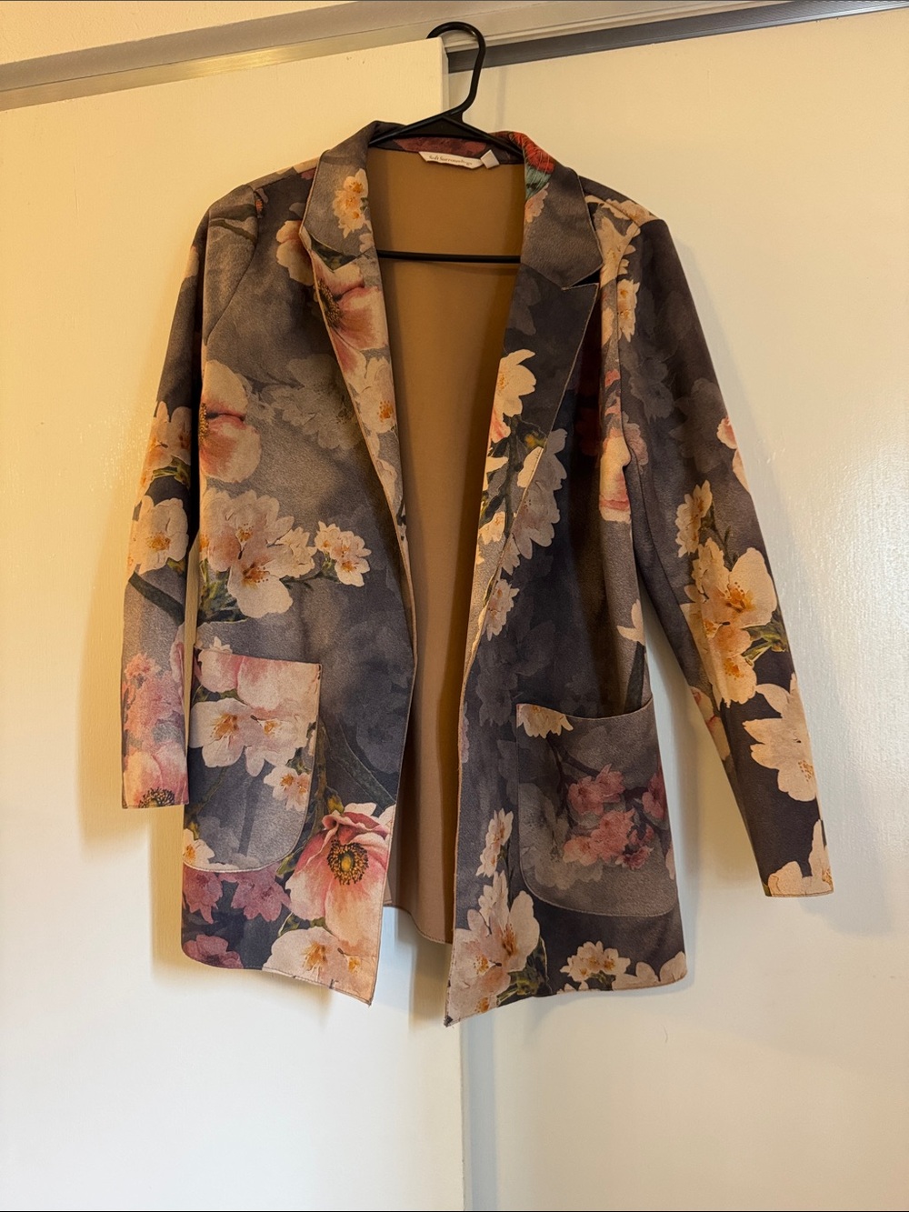Soft surroundings floral blazer